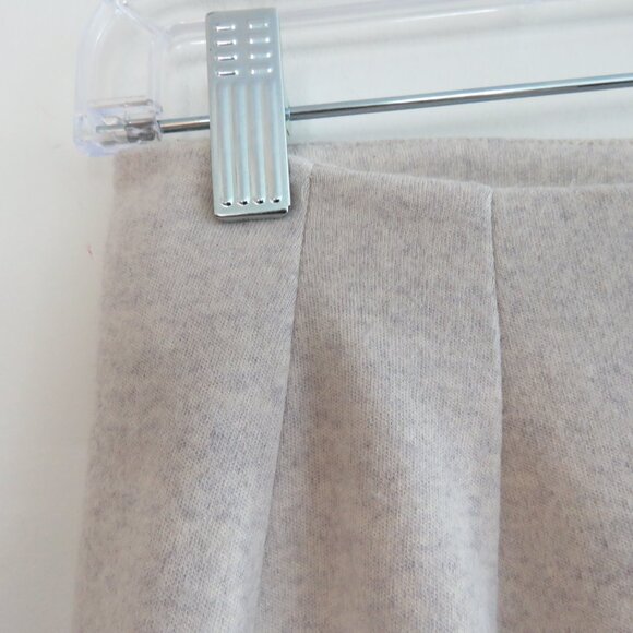 MAXMARA Cream Ecru Bone 100% Wool Two Tone Classic Pencil Skirt Sz EU 36 / US 4 - Picture 11 of 15